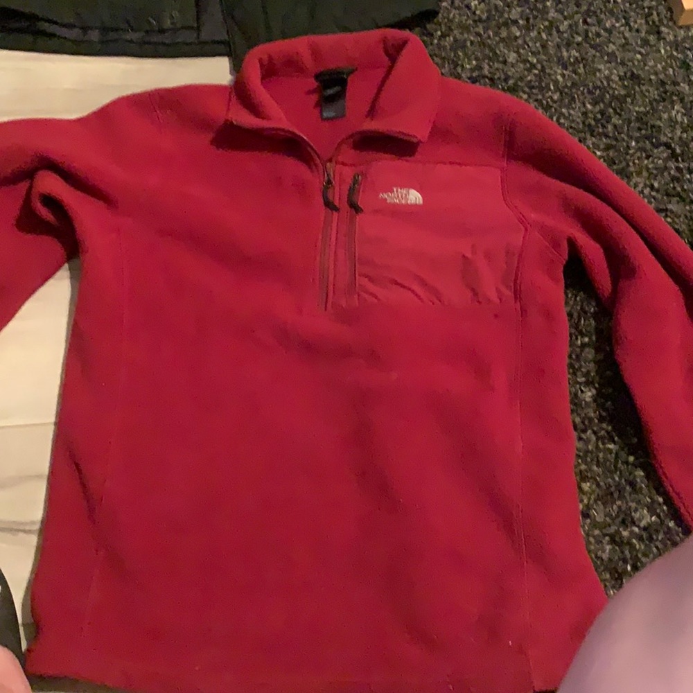 Northface fleece 1/4 zip